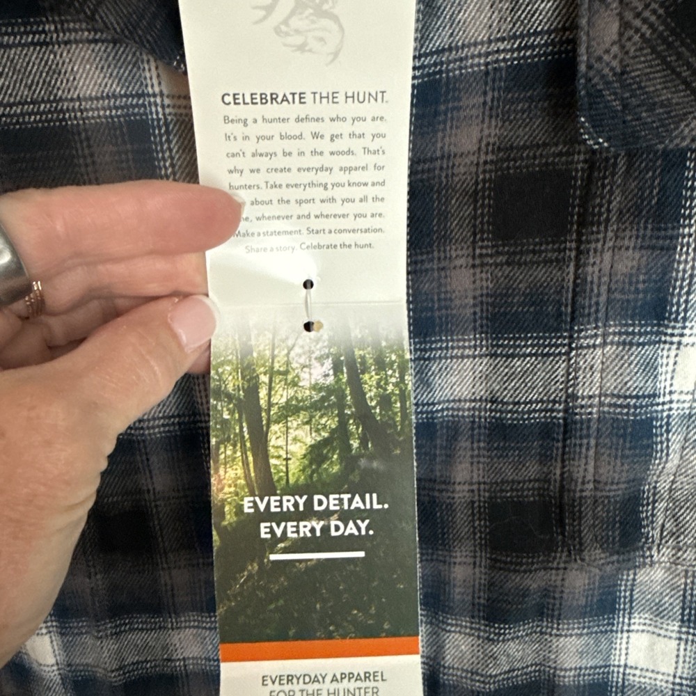 Legendary Whitetails Men's Original Buck Camp Flannel Shirt Size 2XL NWT - Picture 5 of 10